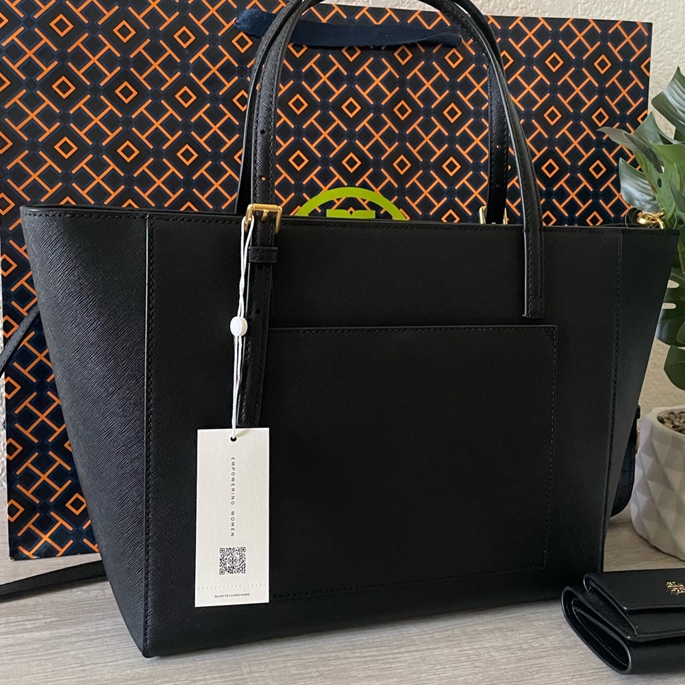 New , Authentic Tory Burch Emerson tote bag - Picture 7 of 14
